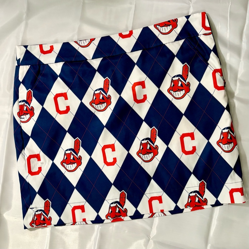 Cleveland Indians Chief Wahoo Skort w/Pockets!